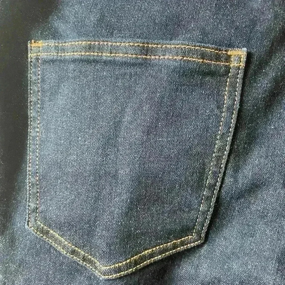 Hatch Slim Maternity Jean Under Belly Slim Leg Color Rinse Dark Wash sz 29. - Picture 11 of 11